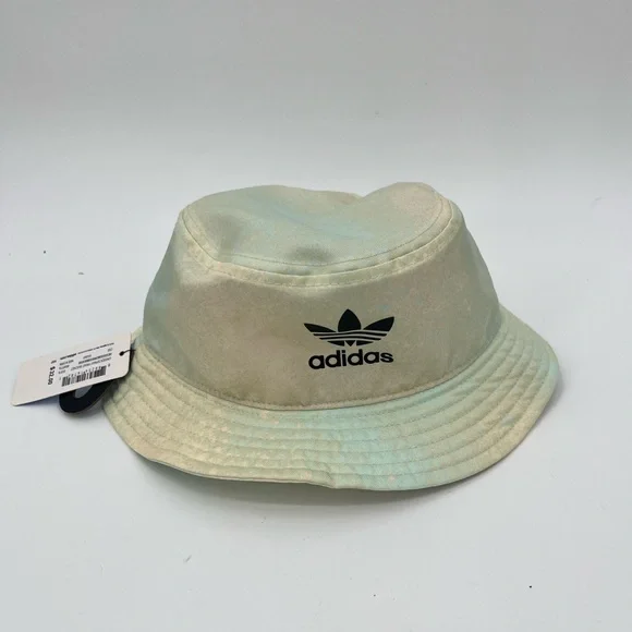 NWT Adidas Unisex Spray Print Bucket Hat Pastel Streetwear Y2K festival rave - Picture 1 of 15